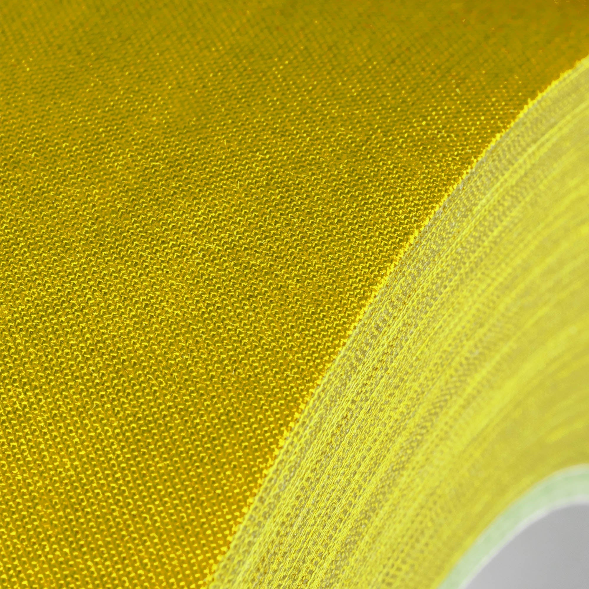 close up yellow tape