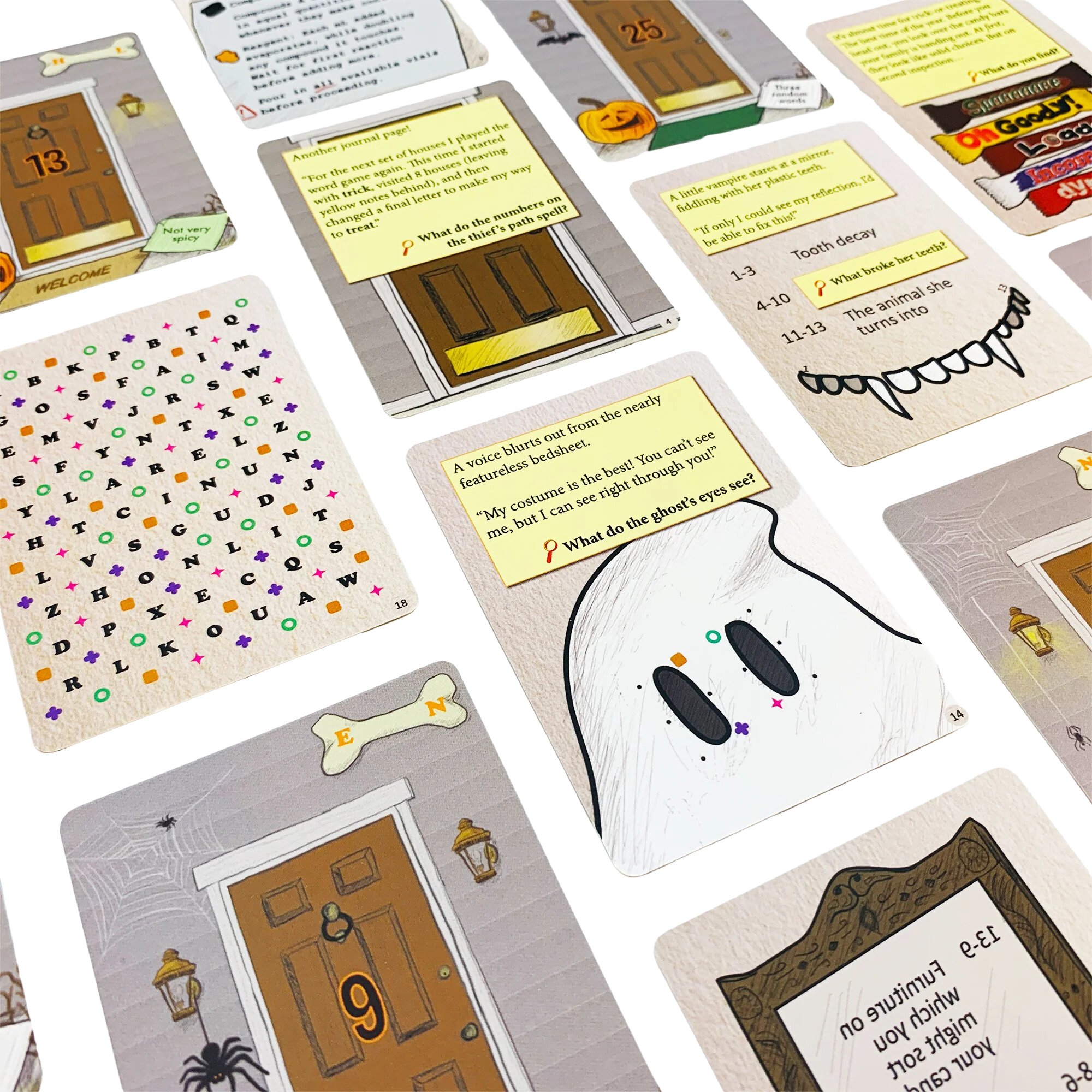 example cards