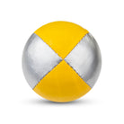 Single yellow/silver juggling ball