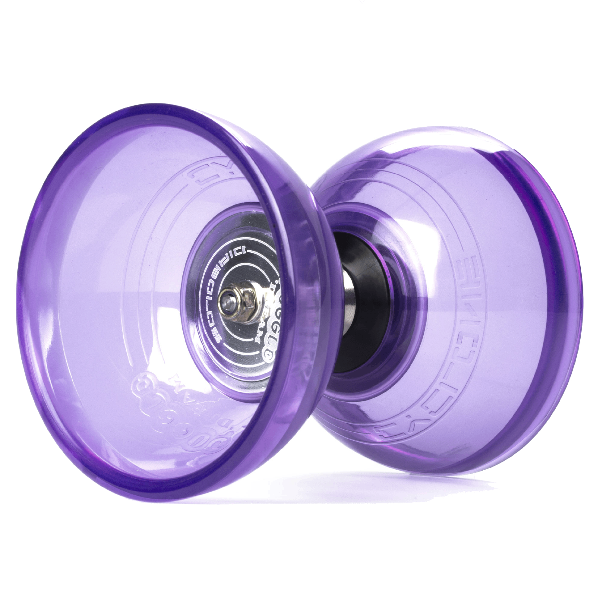 a purple diabolo