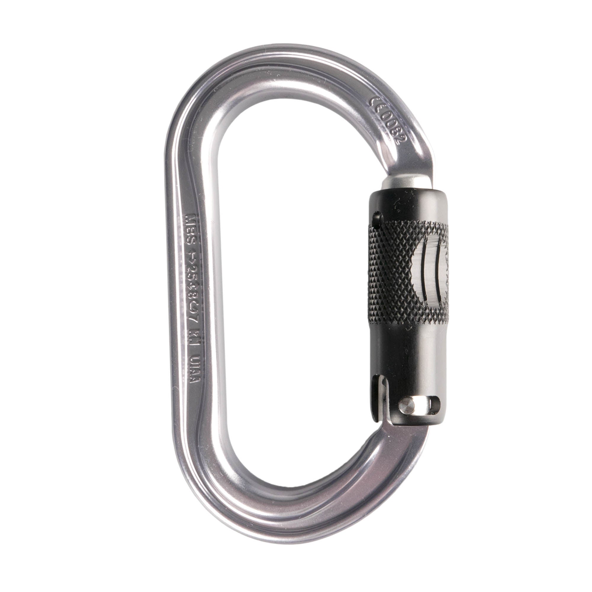 Petzl ball lock carabiner back