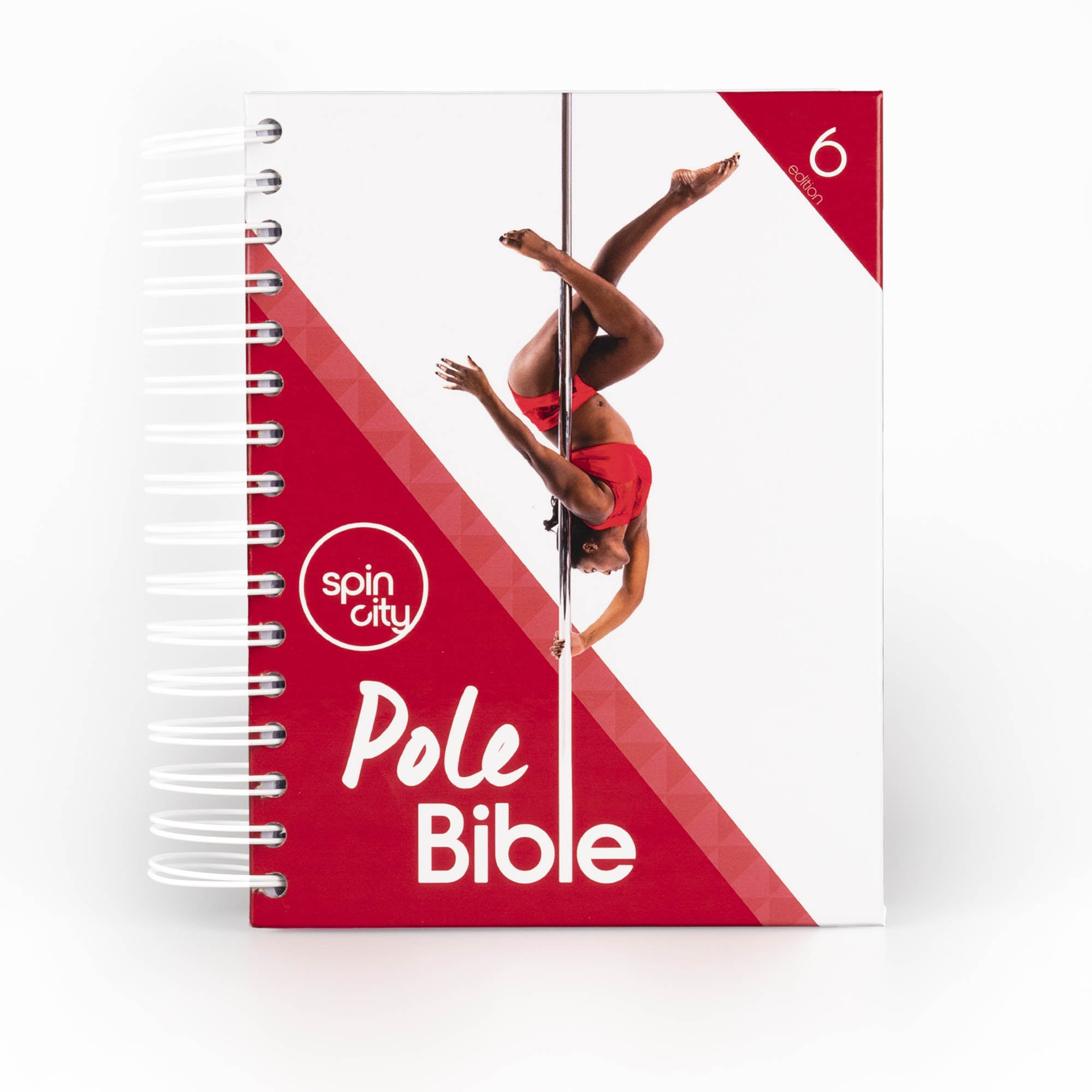 Pole bible edition 6 front on in a white background