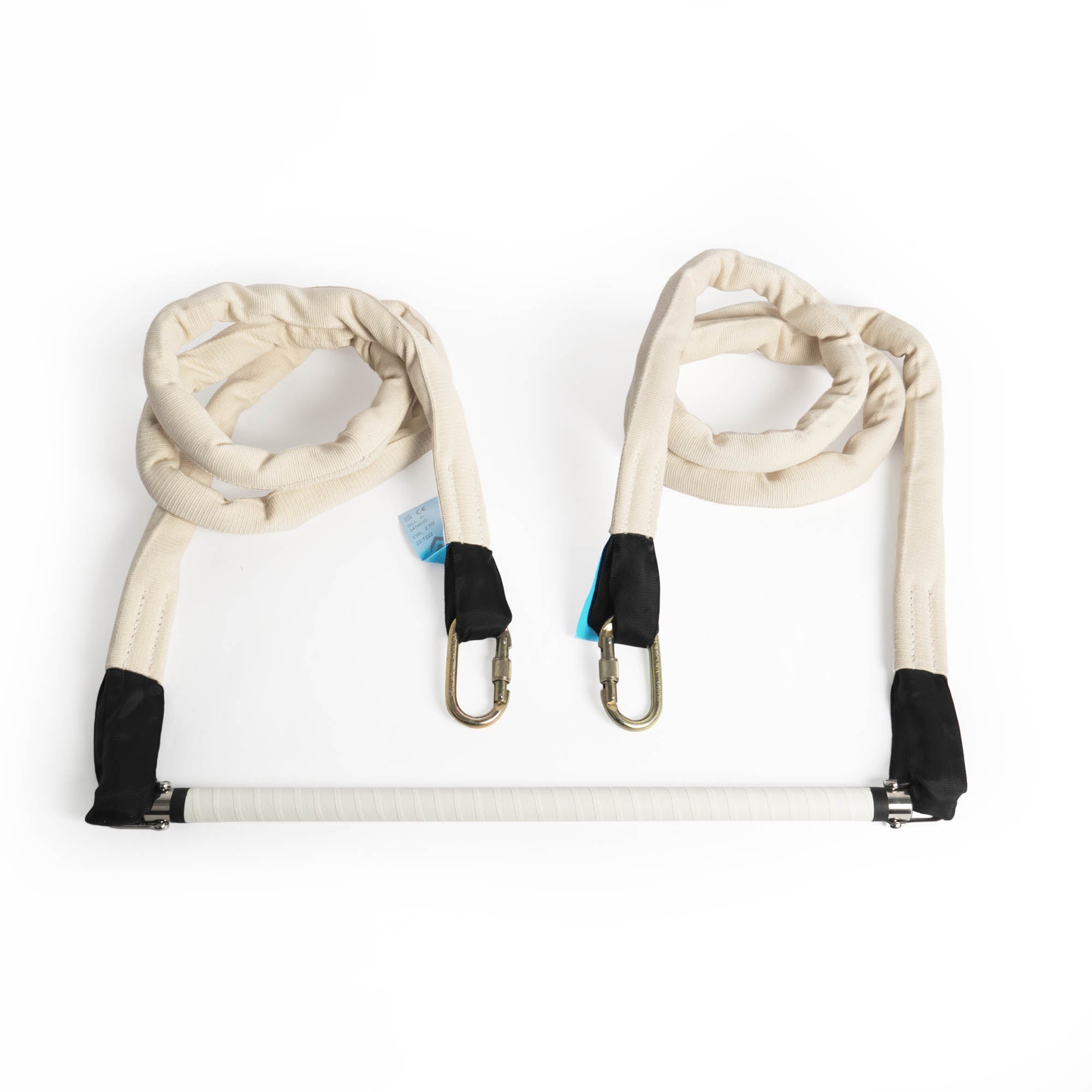 Prodigy cottonsafe shackle trapeze with ropes coiled up