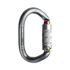 Twisted carabiner straight on